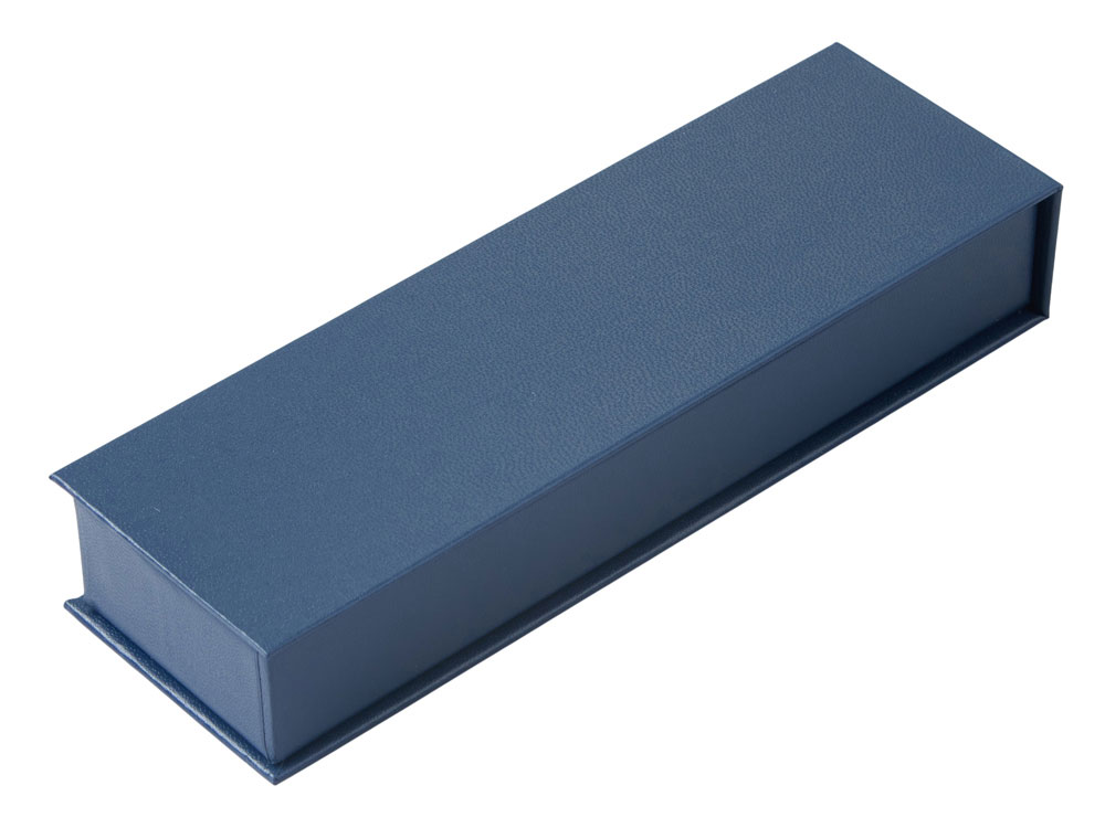 Подарочный набор из 2-х ручек Black Lama soft-touch, темно-синий