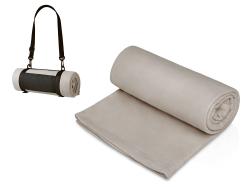 Плед Нежность с плечевым ремнем, светло -серый Плед Нежность с плечевым ремнем, светло -серый