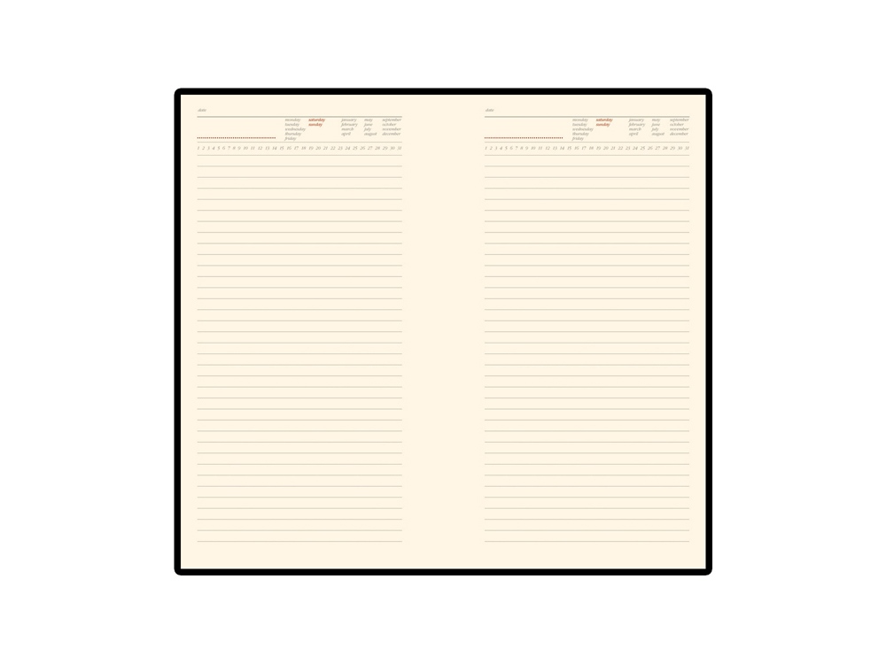 Ежедневник недатированный А5 Firenze, зеленый (Р) Ежедневник недатированный А5 Firenze, зеленый (Р)