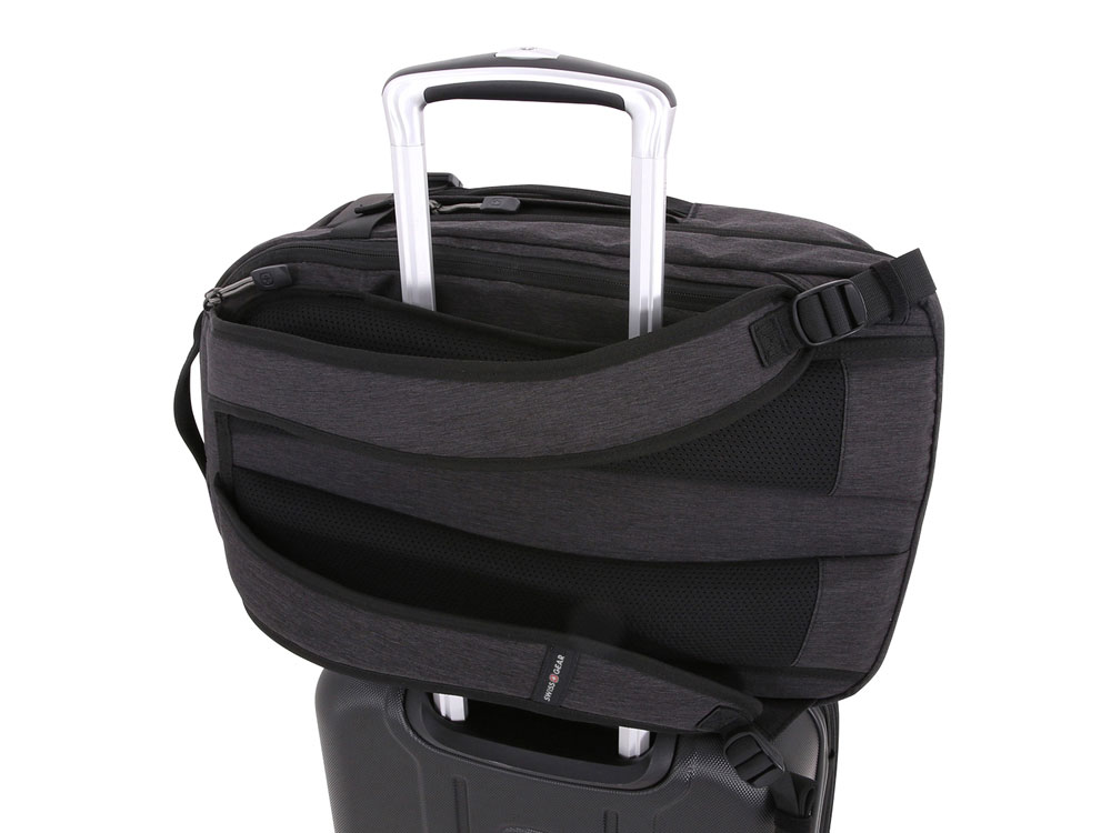 Рюкзак SWISSGEAR 15'', ткань Grey Heather, 31x20x47 см, 29 л, серый