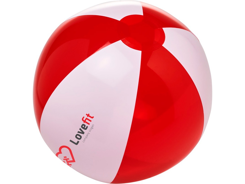 Пляжный мяч Bondi, красный/белый