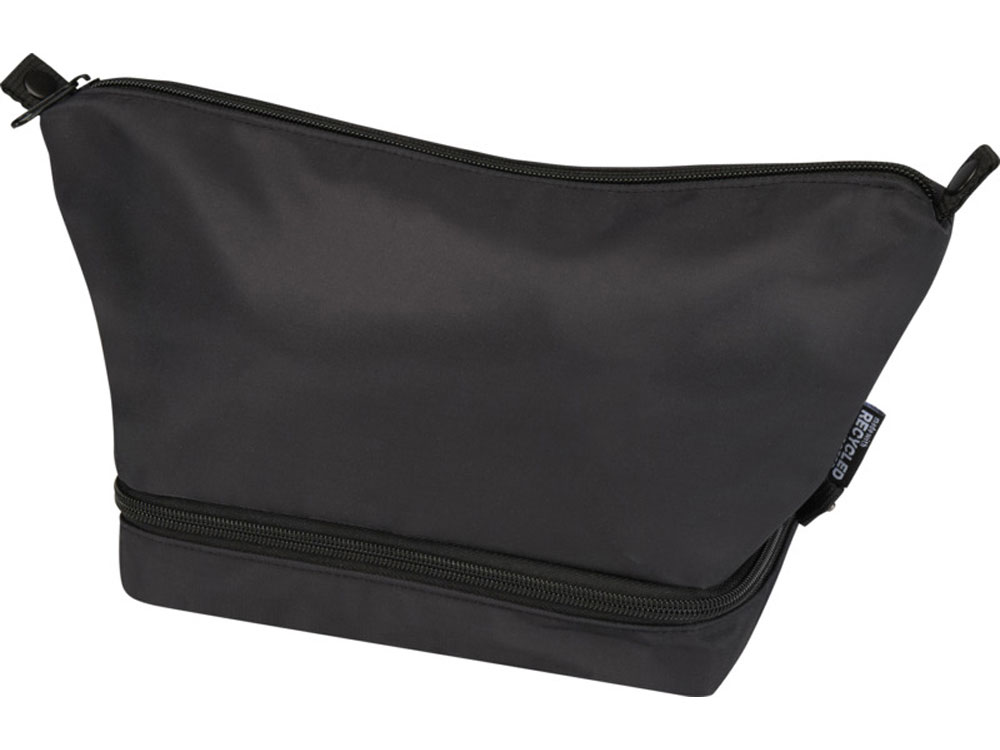Trip Aware™ дорожная косметичка из переработанного материала 6 л, черный