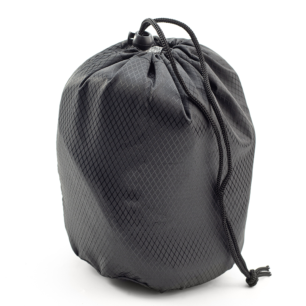 Подушка для путешествий с капюшоном Shon, тёмно-серая