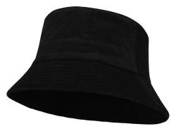 Панама Howson из переработанного вельвета - Сплошной черный Панама Howson из переработанного вельвета - Сплошной черный