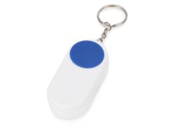 Брелок-футляр для  таблеток Pill, белый/синий