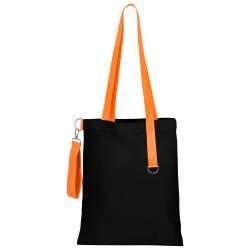 Сумка для покупок Black GLOW 325 г/м² с ремувкой, оранжевая