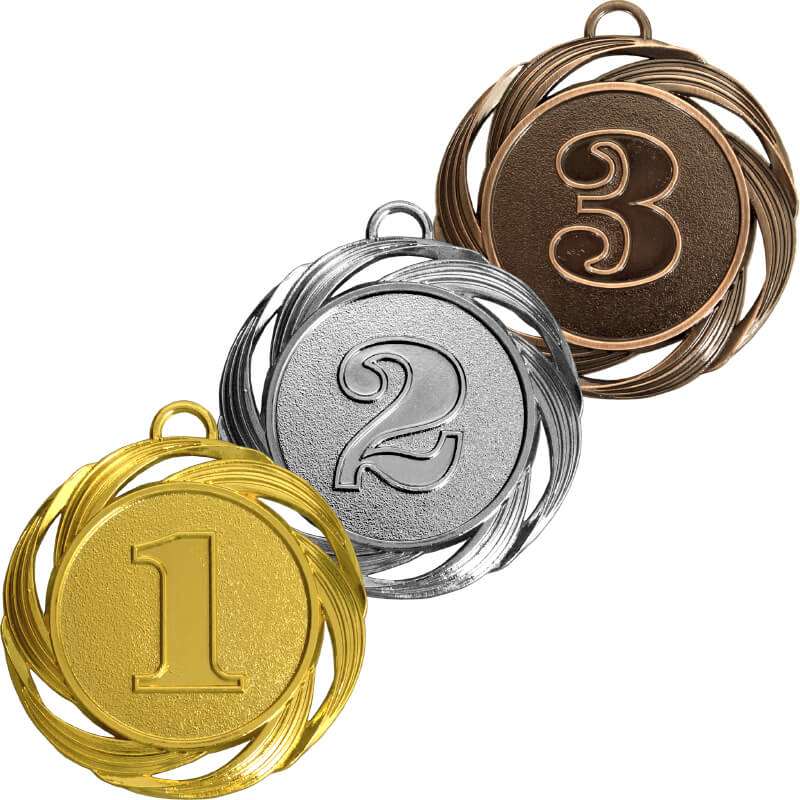 Комплект медалей Леменка 1,2,3 место