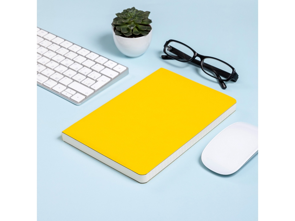 Ежедневник А5 недатированный Megapolis Flex, желтый