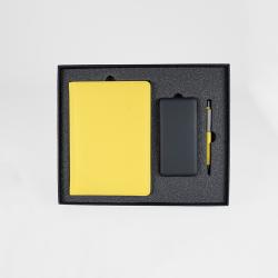 Набор подарочный ZAP 20: ежедневник, ручка и power bank в коробке с ложементом Набор подарочный ZAP 20: ежедневник, ручка и power bank в коробке с ложементом
