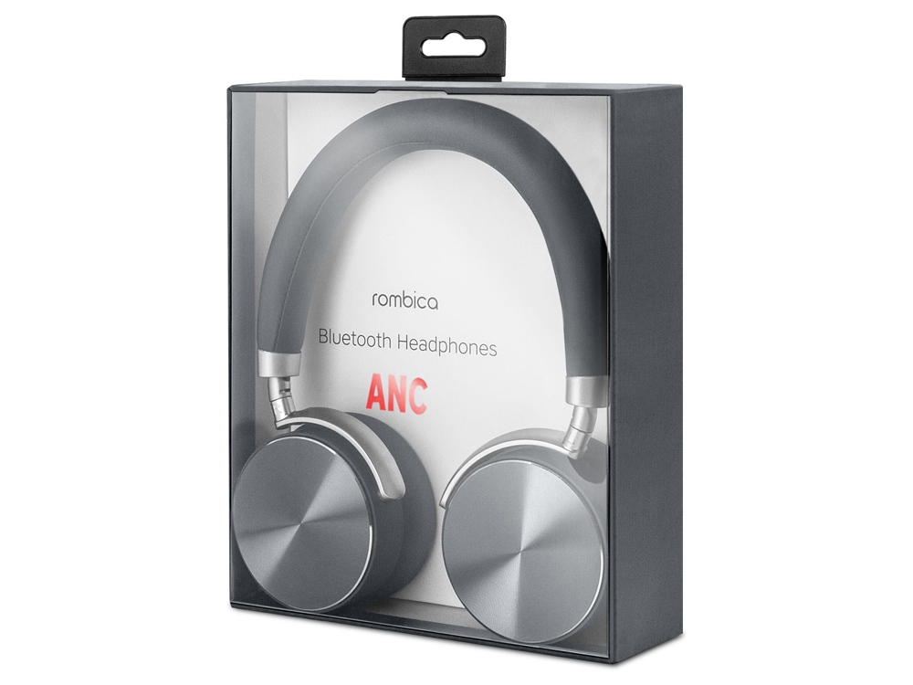 Беспроводные наушники Rombica mysound BH-13 Gray ANC, серый (Р)