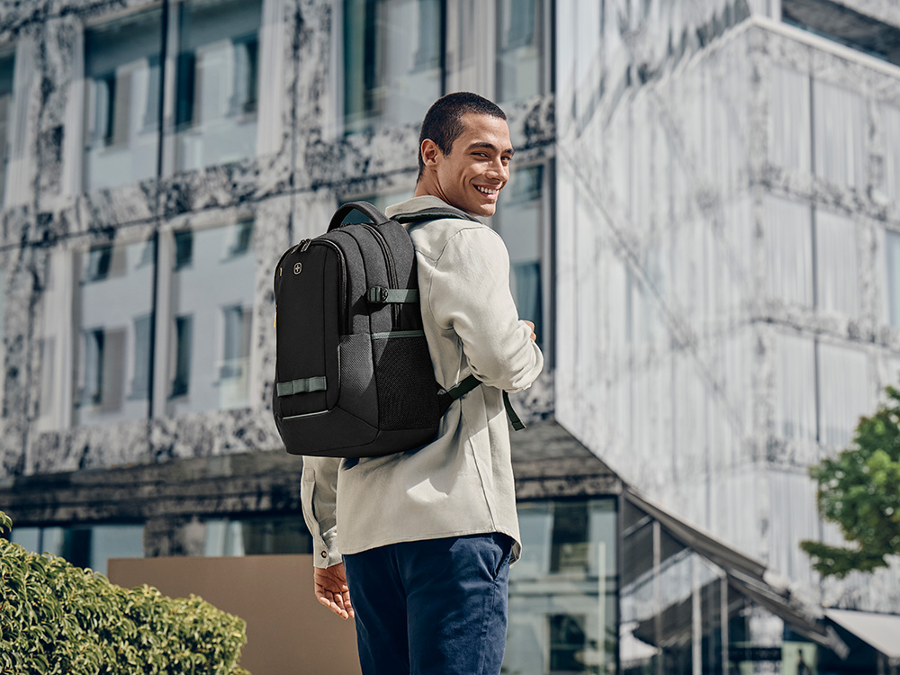 Рюкзак WENGER Ryde 16, черный, полиэстер, 32 x 21 x 47 см, 26 л