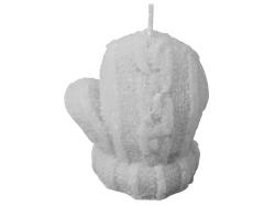 Свеча Рукавичка, серый Свеча Рукавичка, серый