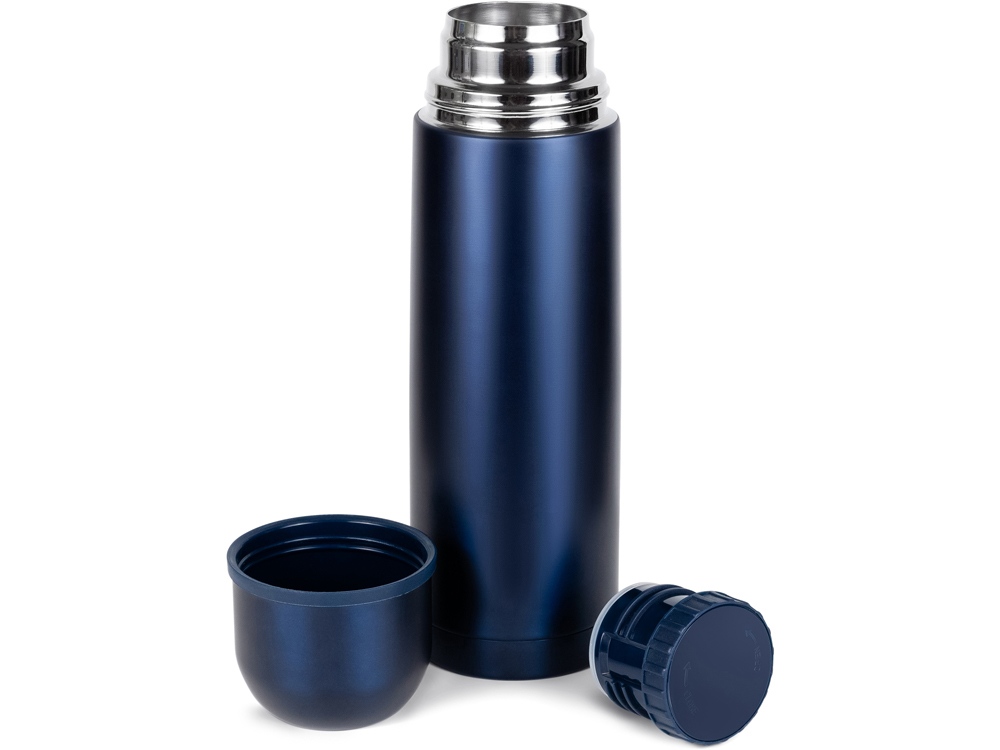 Термос Relaxika 101 (0,75 литра), темно-синий (без лого)