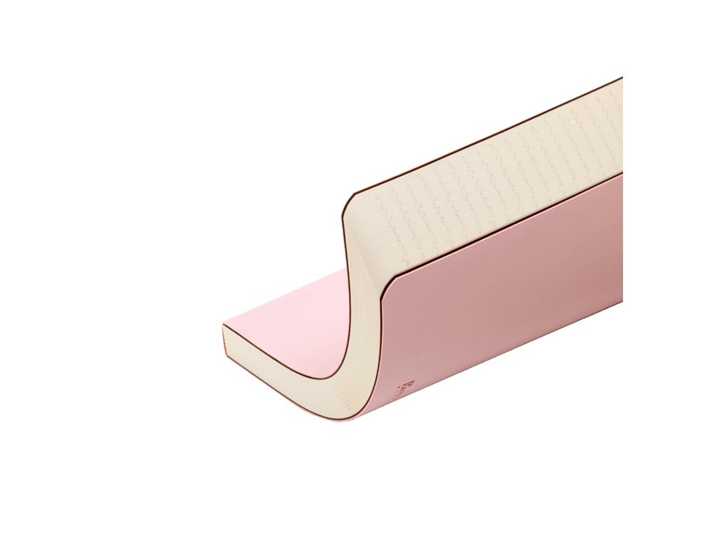 Ежедневник А5 недатированный Megapolis Flex, зефирный розовый