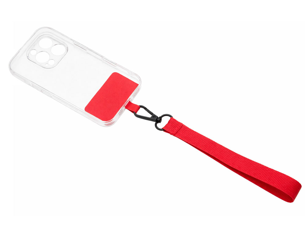 Ремешок на руку для телефона Рист, красный Ремешок на руку для телефона Рист, красный