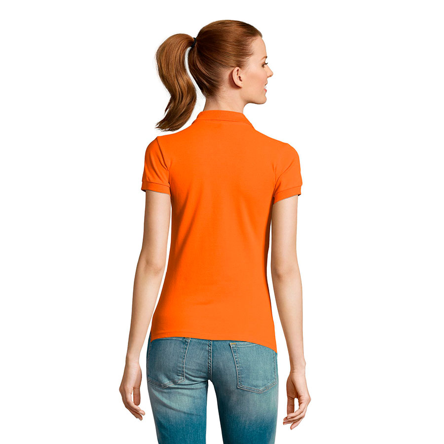 Поло женское PASSION, оранжевый, L, 100% хлопок, 170 г/м2