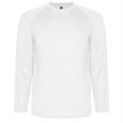 Спортивная футболка MONTECARLO L/S мужская, БЕЛЫЙ S