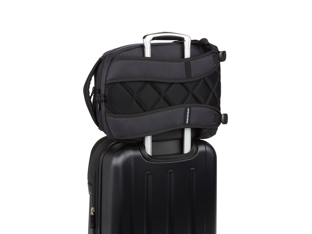 Рюкзак SWISSGEAR, черный, полиэстер, 29 х 15 х 42,5 см, 18,5 л