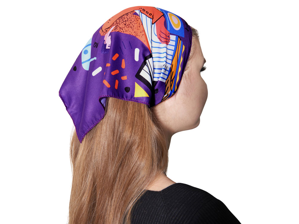 Треугольная бандана с возможностью полноцветной печати Треугольная бандана с возможностью полноцветной печати