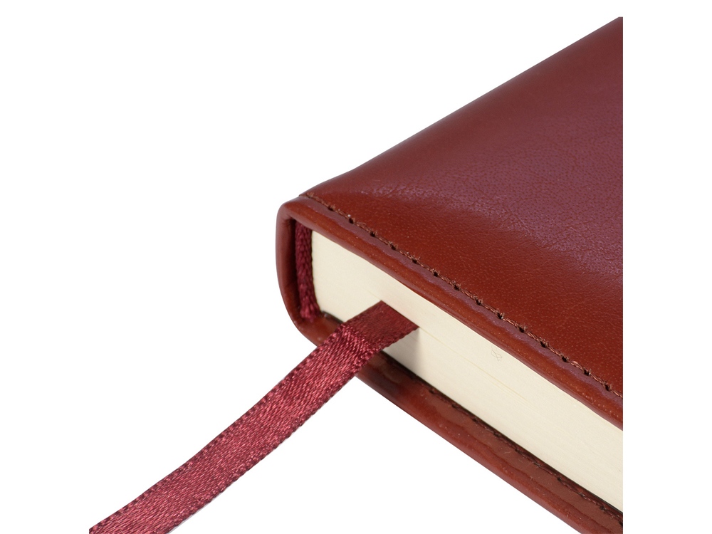 Ежедневник А5 недатированный Prestige, бордовый