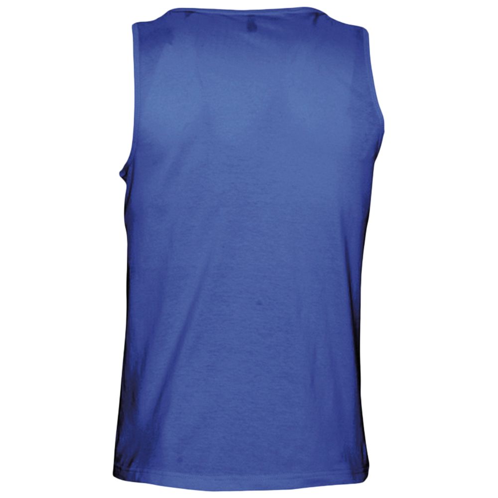 Майка мужская Justin 150, ярко-синяя Майка мужская Justin 150, ярко-синяя