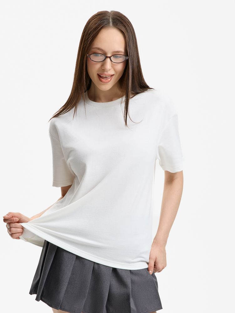 Футболка унисекс Durington, белая Футболка унисекс Durington, белая