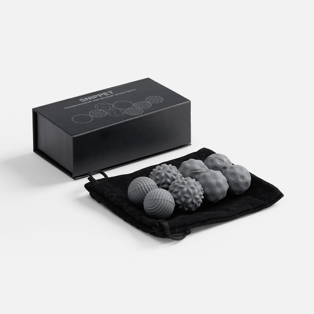 Магнитный антистресс Snippet, серый