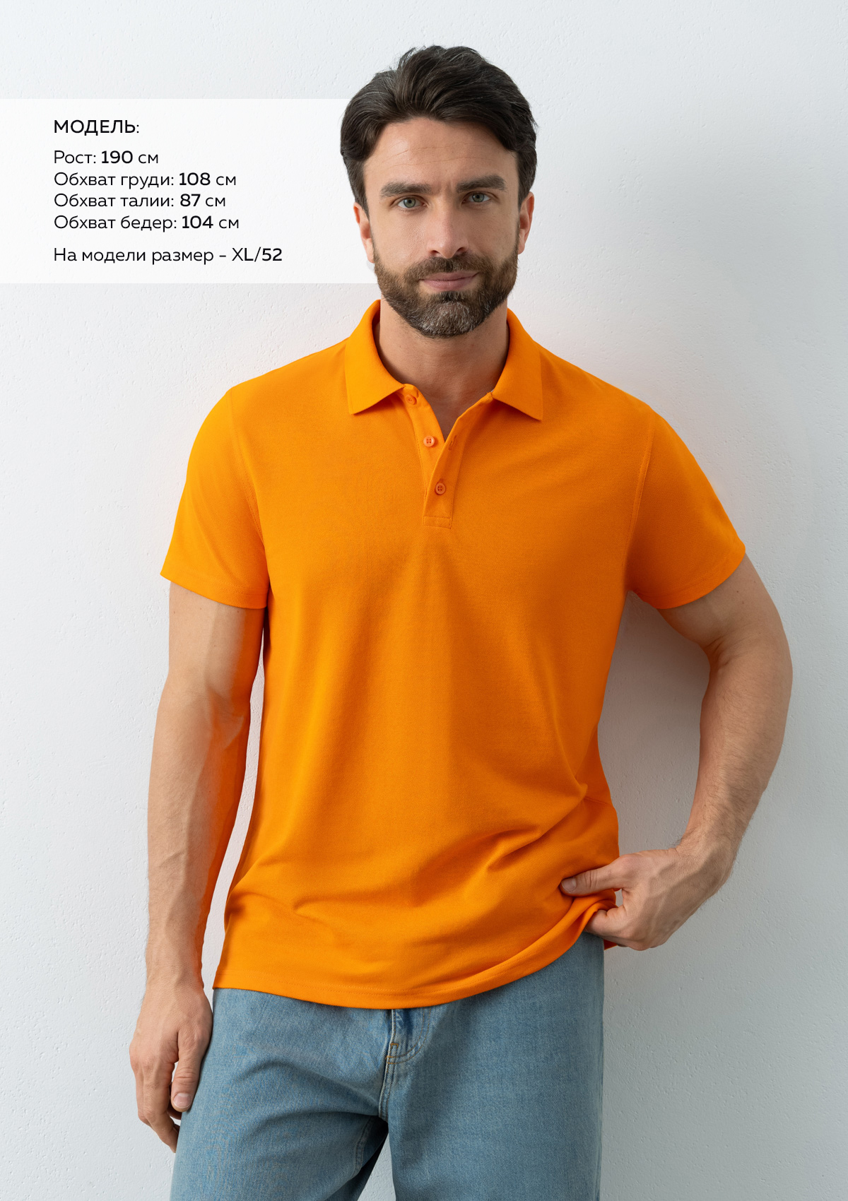 Рубашка поло мужская 104 Base POLO