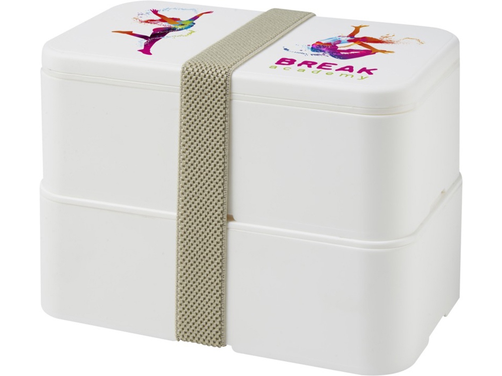 Двухслойный ланчбокс MIYO, pebble grey