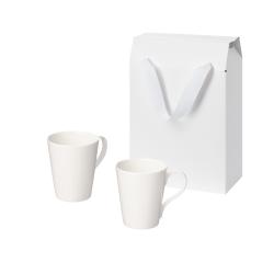 Подарочный набор Vesta в коробке-пакете (две фарфоровых кружки)