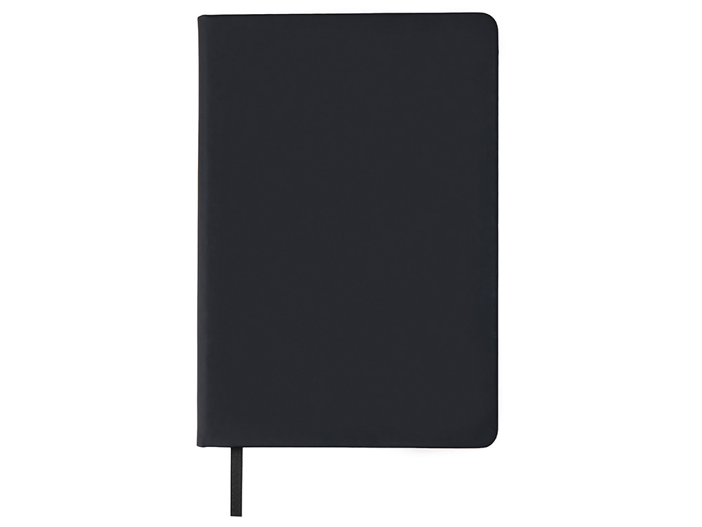 Бизнес-блокнот С3 софт-тач с магнитом, твердая обложка, 96 листов, черный