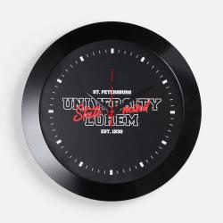 Часы настенные Vivid Large, черные