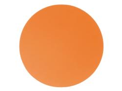 ПАТЧ КРУГ soft-touch (оранжевый ) 6,0 х 6,0 см