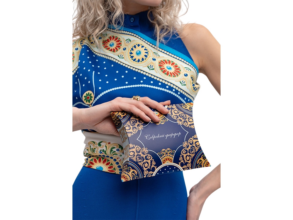 Платок Павловск. Севрский фарфор