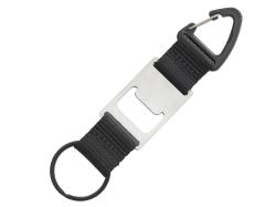 Брелок-ремувка с открывашкой и карабином Champion, черный Брелок-ремувка с открывашкой и карабином Champion, черный