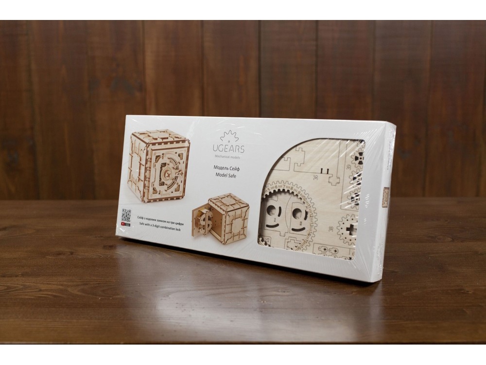 3D-ПАЗЛ UGEARS Сейф