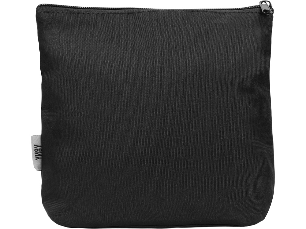 Косметичка из полиэстера 300D с подкладкой Amalia, черный