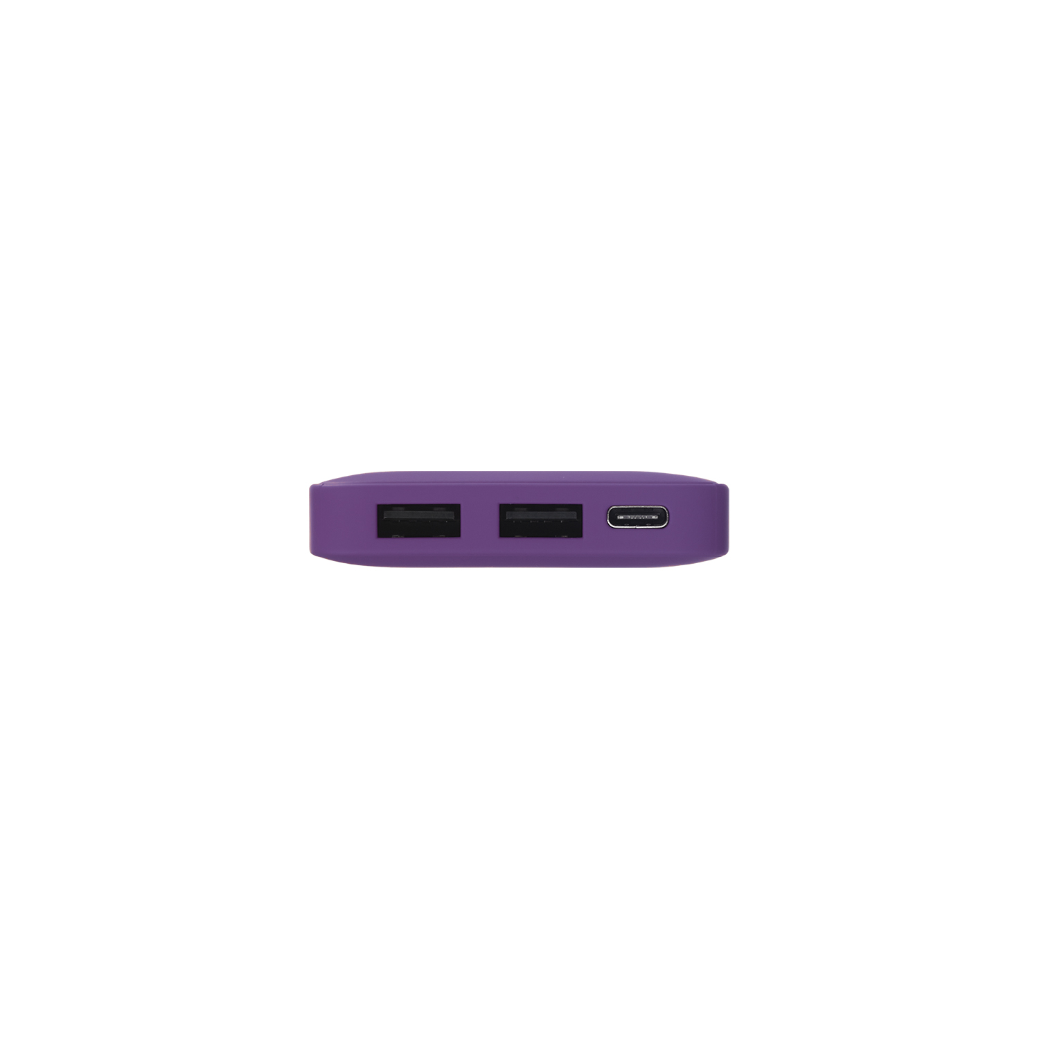 Внешний аккумулятор с подсветкой Ancor 5000 mAh, фиолетовый