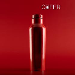 Термобутылка для напитков E-shape (красный) Термобутылка для напитков E-shape (красный)