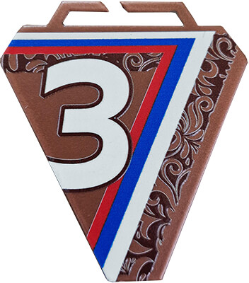 Медаль Мефодий 3 место Медаль Мефодий 3 место