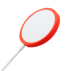 Беспроводное магнитное зарядное устройство Fomax 15W To Go, белый/красный Беспроводное магнитное зарядное устройство Fomax 15W To Go, белый/красный