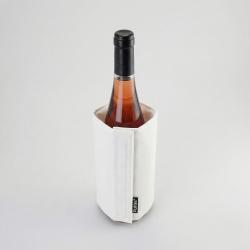 WINE COOLER SATIN WHITE/Охладитель-чехол для бутылки вина или шампанского, белый