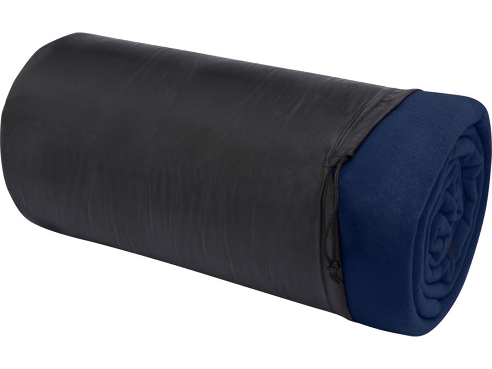 Huggy флисовое одеяло 220x250 см - Темно - синий