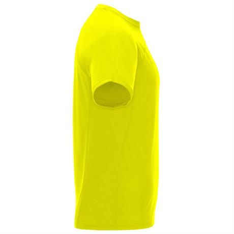 Спортивная футболка MONACO унисекс, ФЛУОРЕСЦЕНТНЫЙ ЖЕЛТЫЙ S