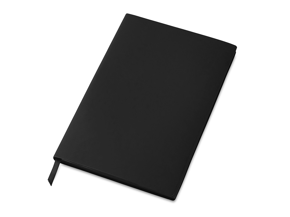 Блокнот C1 софт-тач, гибкая обложка, 128 листов, черный Блокнот C1 софт-тач, гибкая обложка, 128 листов, черный