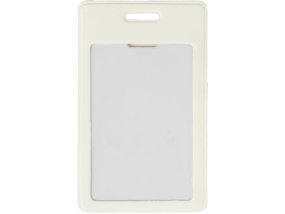 Вертикальный карман из экококожи для карты Favor, белый