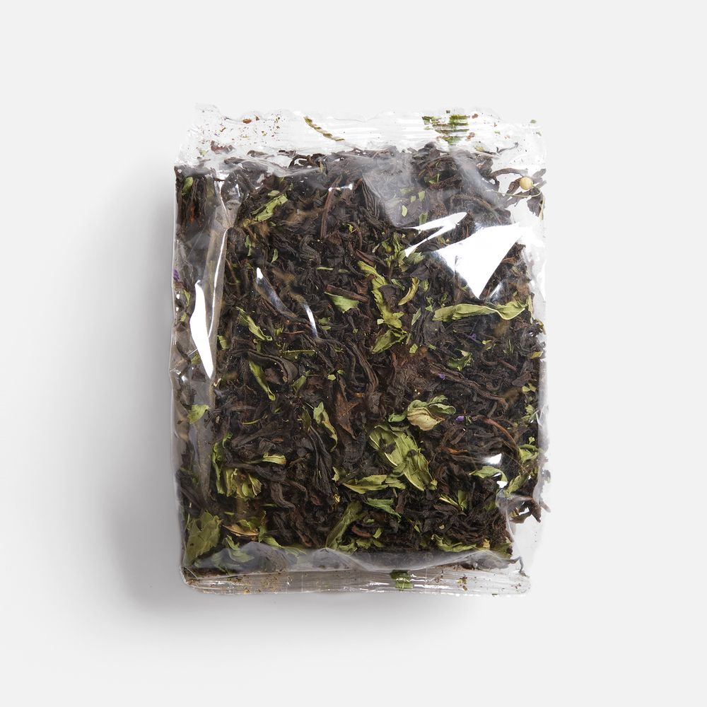 Чай черный с мятой, ver.2