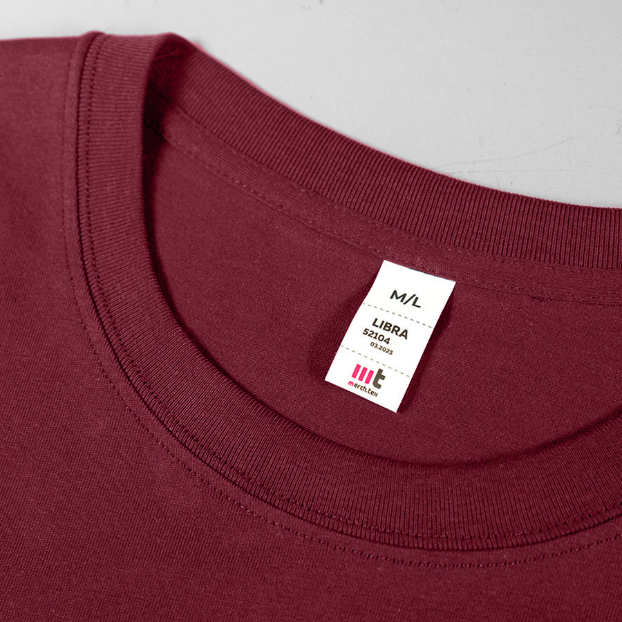 Футболка унисекс оверсайз LIBRA 220