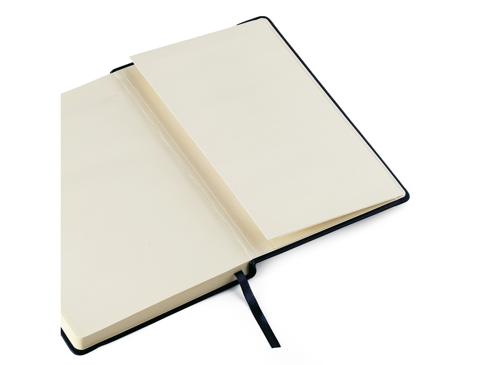 Ежедневник А5 недатированный Megapolis Velvet, темно-синий (Р)