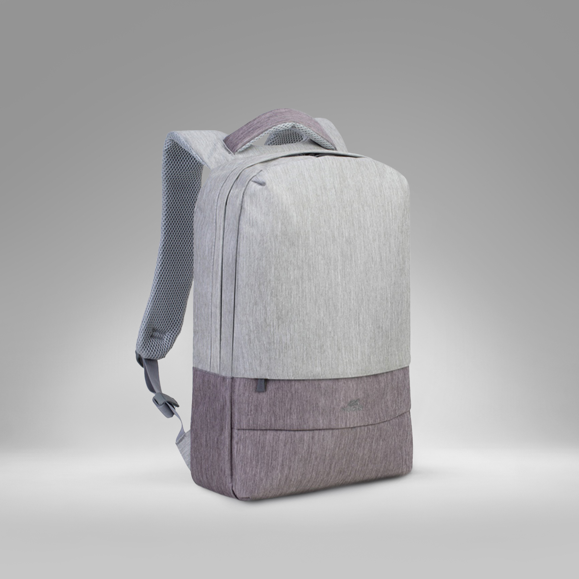 RIVACASE 7562 grey/mocha рюкзак для ноутбука 15.6, серый/кофейный